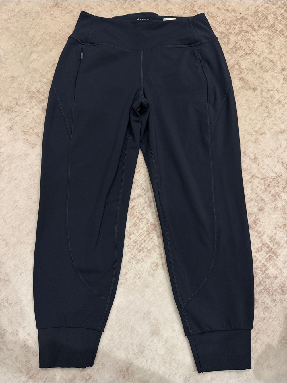 Athleta Navy Athletic Rainier Jogger Pants